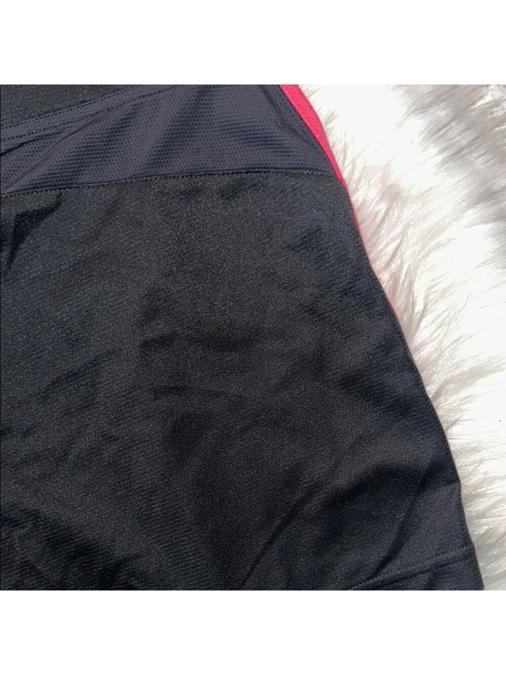Adidas Pink and Black Athletic Shorts with Moisture-Wicking Fabric Size Medium - Picture 9 of 16